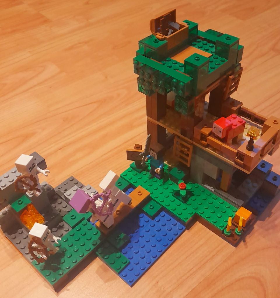Minecraft Lego 21146 Luurankohyökkäys