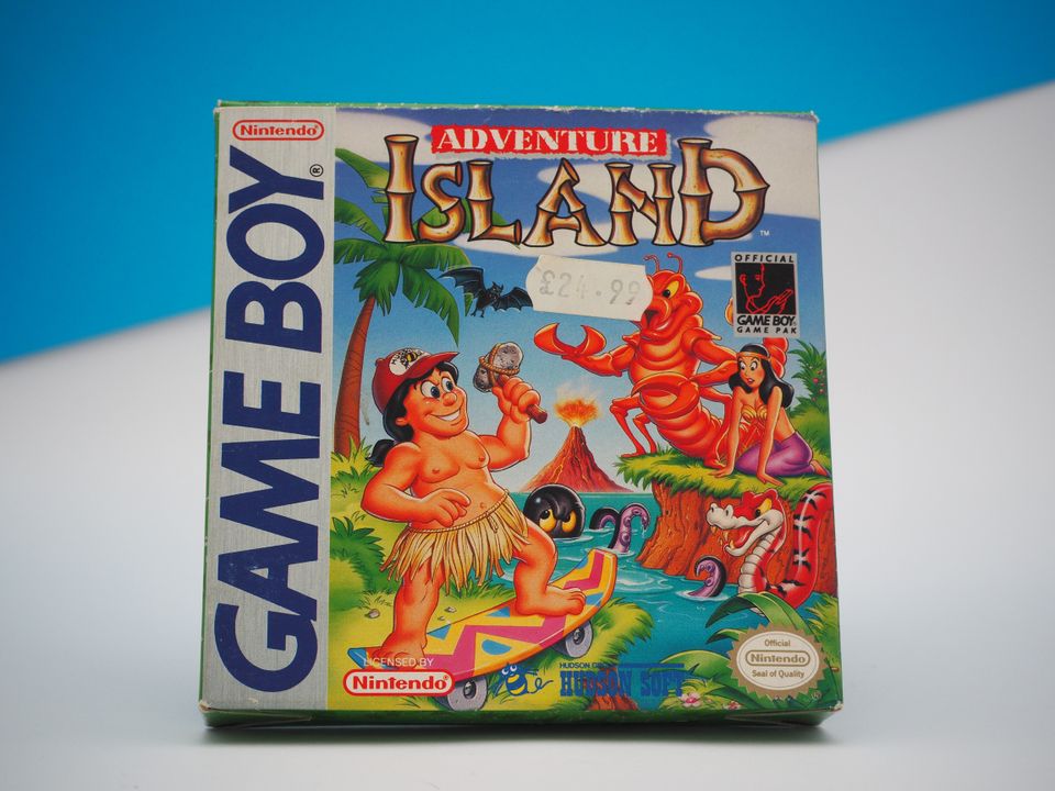 Adventure Island Game Boy (Täysin kompletti)