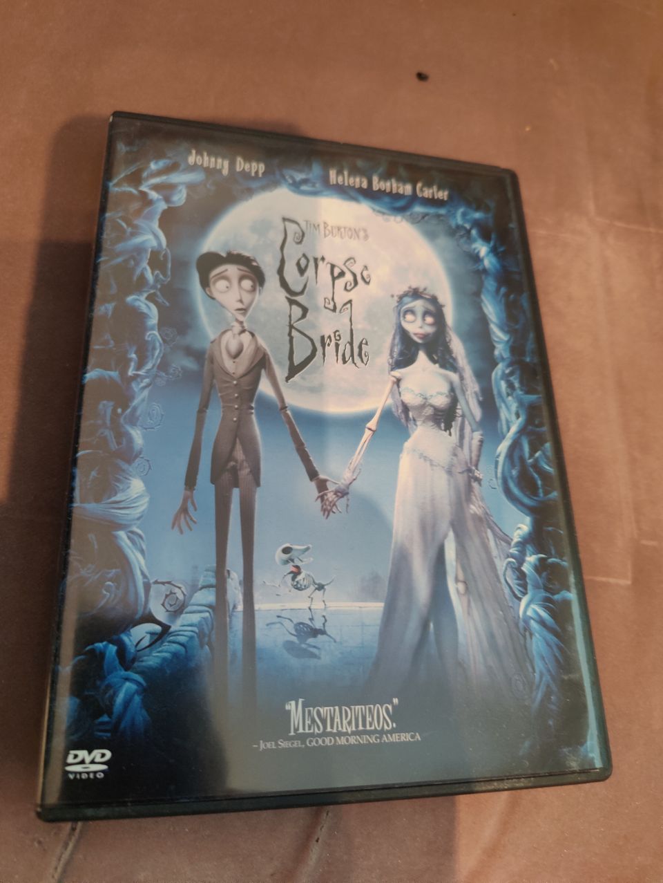Corpse bride elokuva DVD