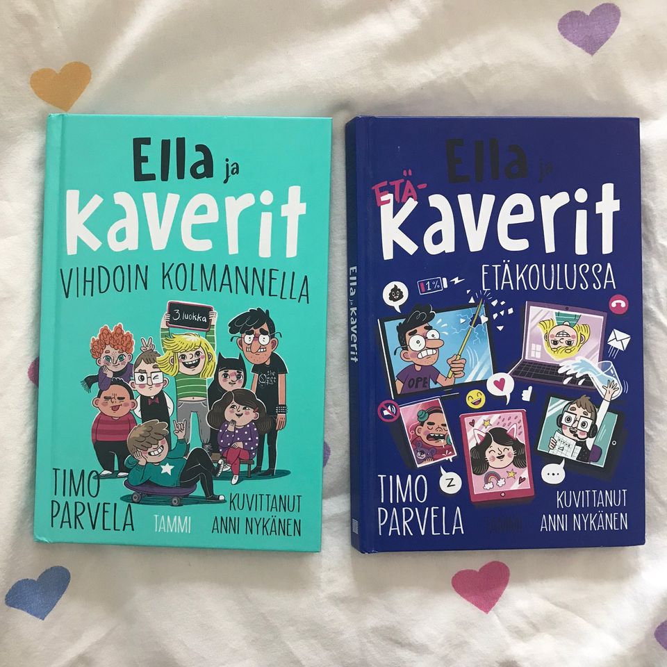 Ella ja kaverit kirjoja