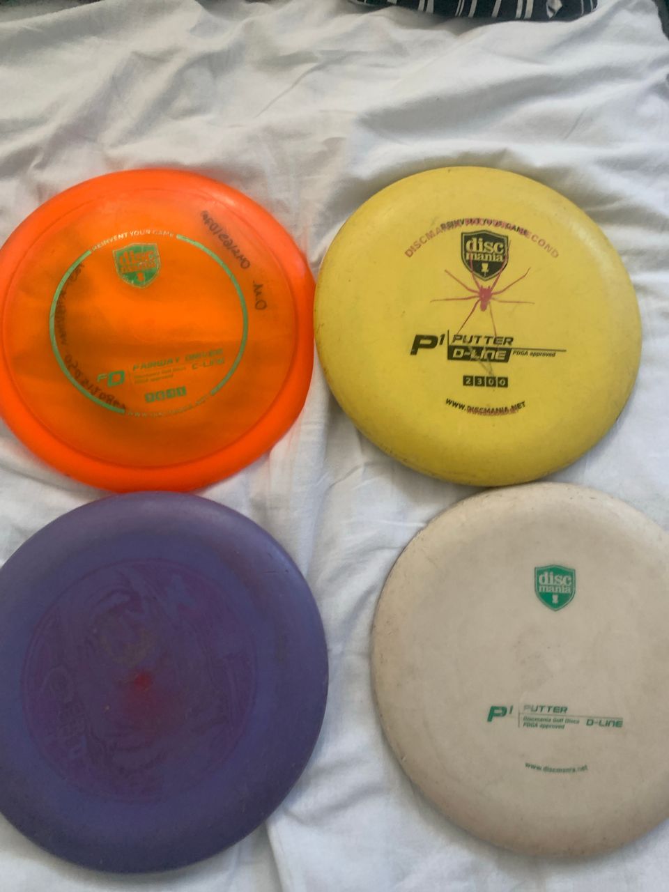 Frisbeegolf kiekot