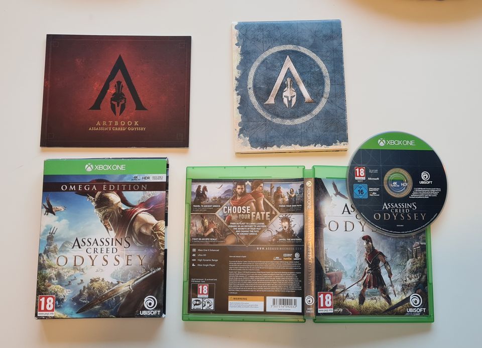 Assassins creed odyssey omega edition peli Xbox one