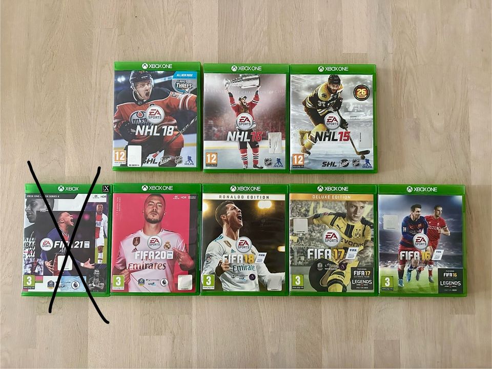 FIFA & NHL pelit, Xbox One