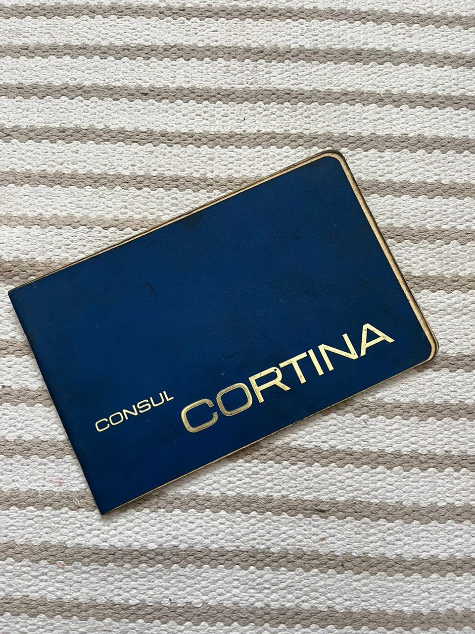 Ford Consul Cortina ohjekirja
