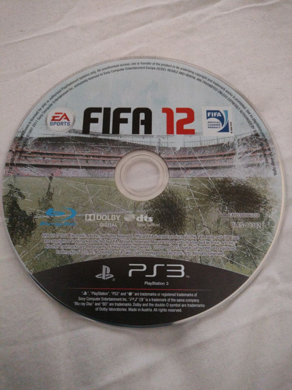 FIFA 12 ps3 peli