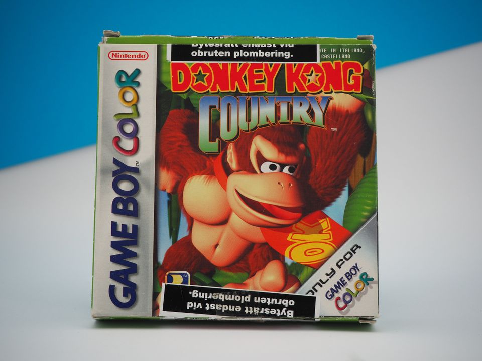 Donkey Kong Country Game Boy Color (TÄYSIN KOMPLETTI)