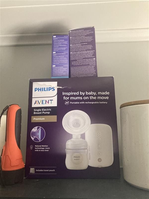 Philips avent rintapumppusetti akulla/langaton SCF396