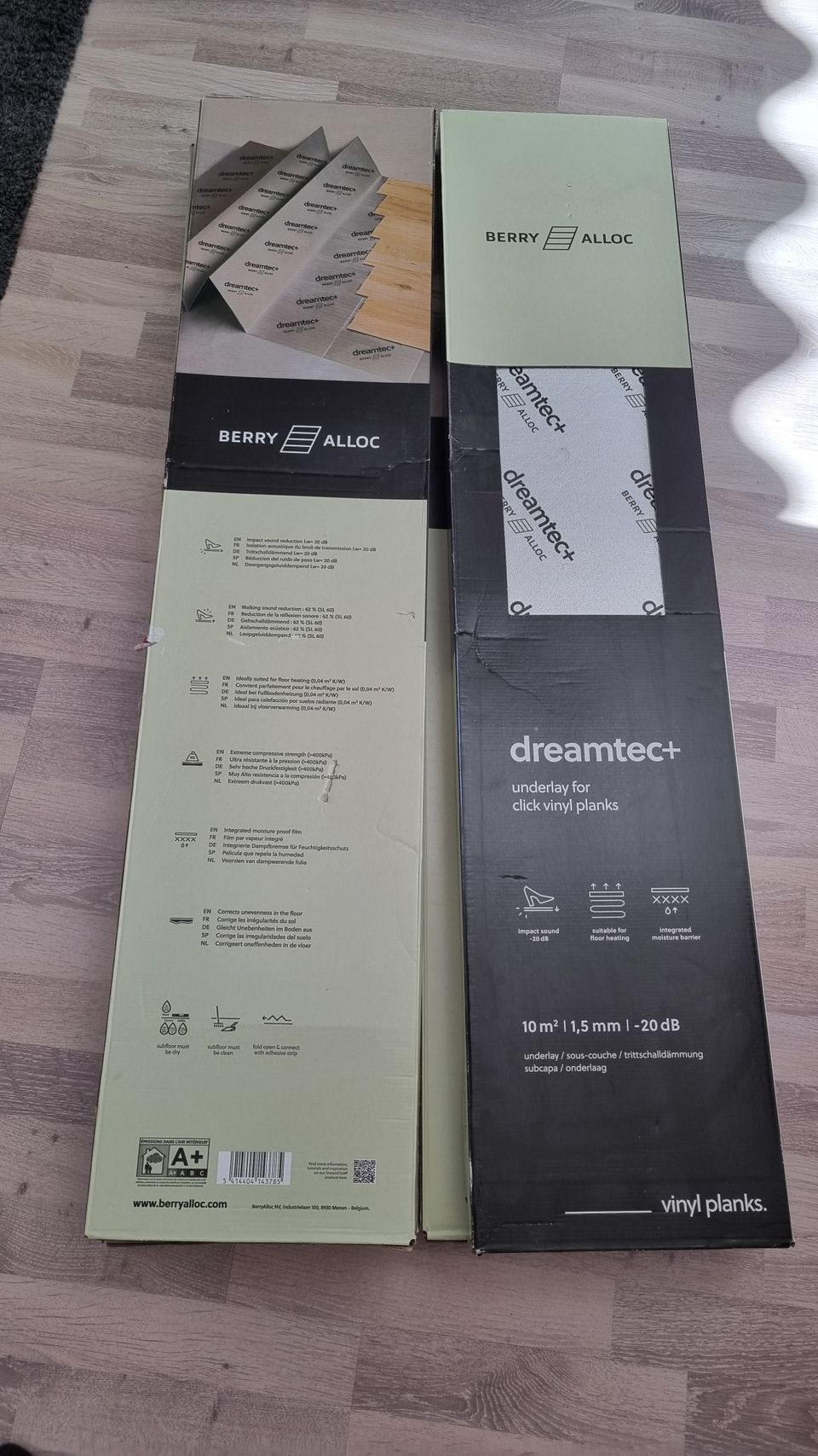 Dreamtec vinyylilankun alusmateriaali