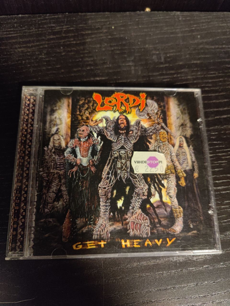 Lordi get heavy CD VG+/VG kuntoarvio
