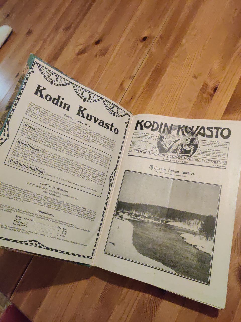 Kodin Kuvasto -kirja v.1916