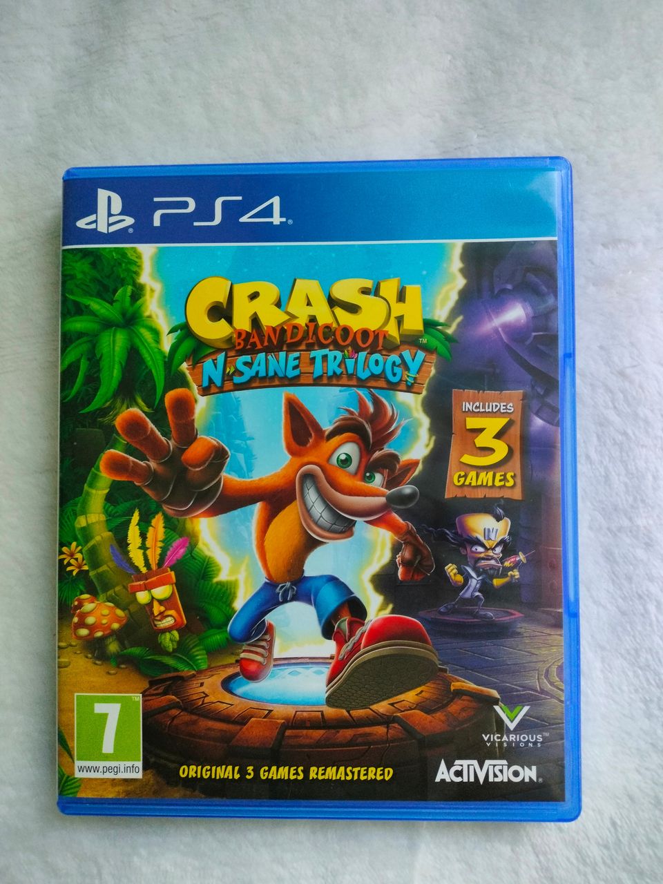 Crash bandicoot n'sane trilogy ps4