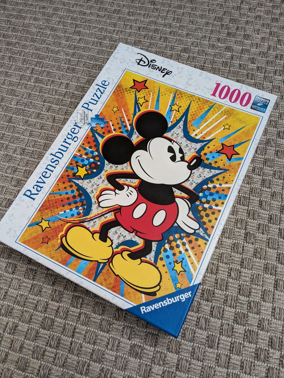 Ravensburger Retro Mickey palapeli 1000 palaa