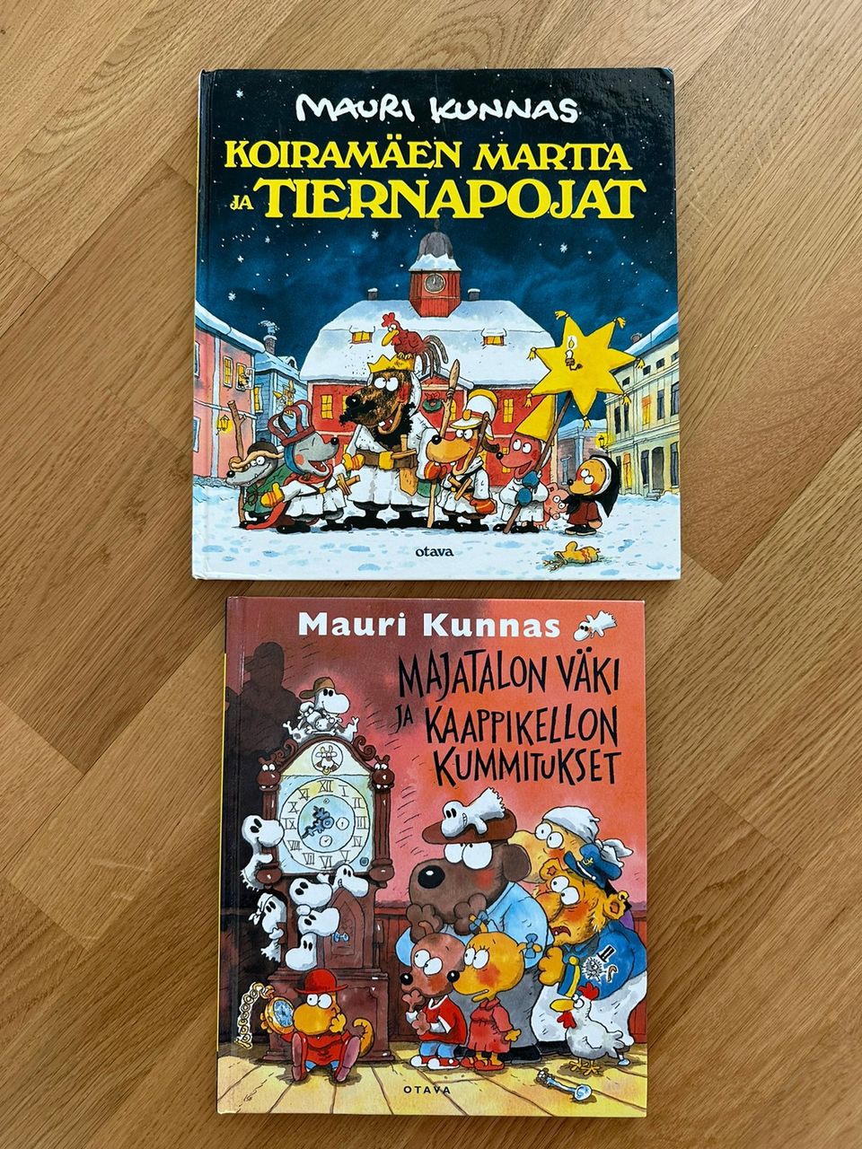 Mauri Kunnaksen kirjoja