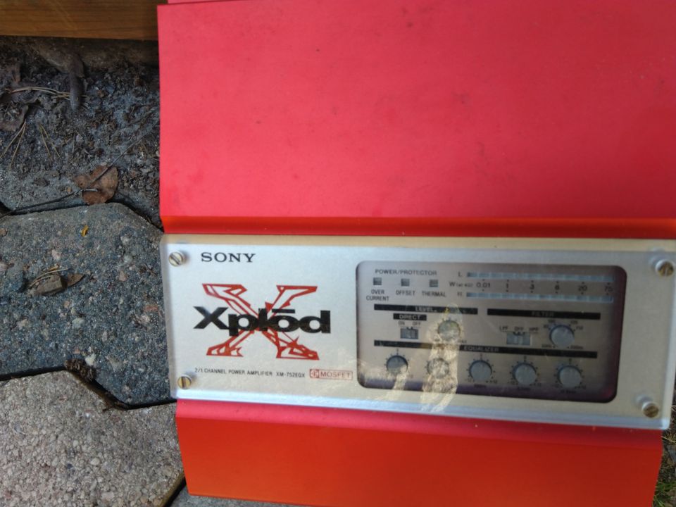 SONY XPLOD XM-752EQX