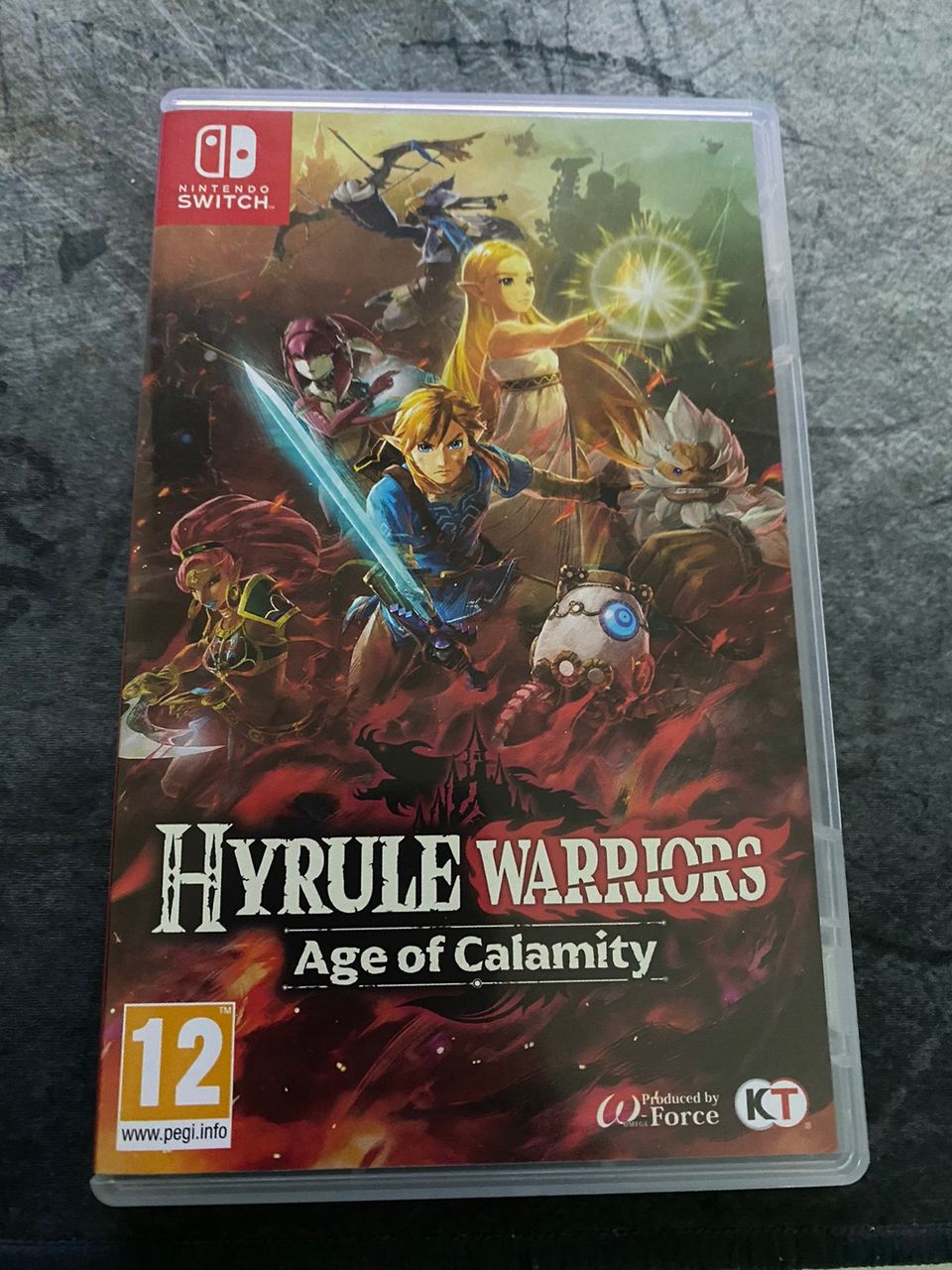 Hyrule Warriors age of calamity nintendo switch peli