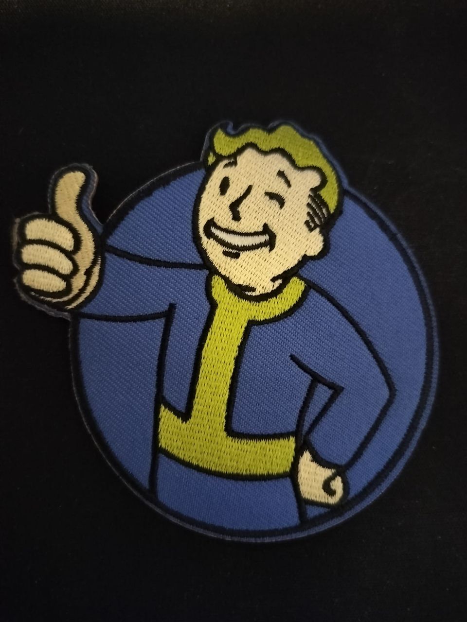Fallout Vault tech merkki, silitettävä
