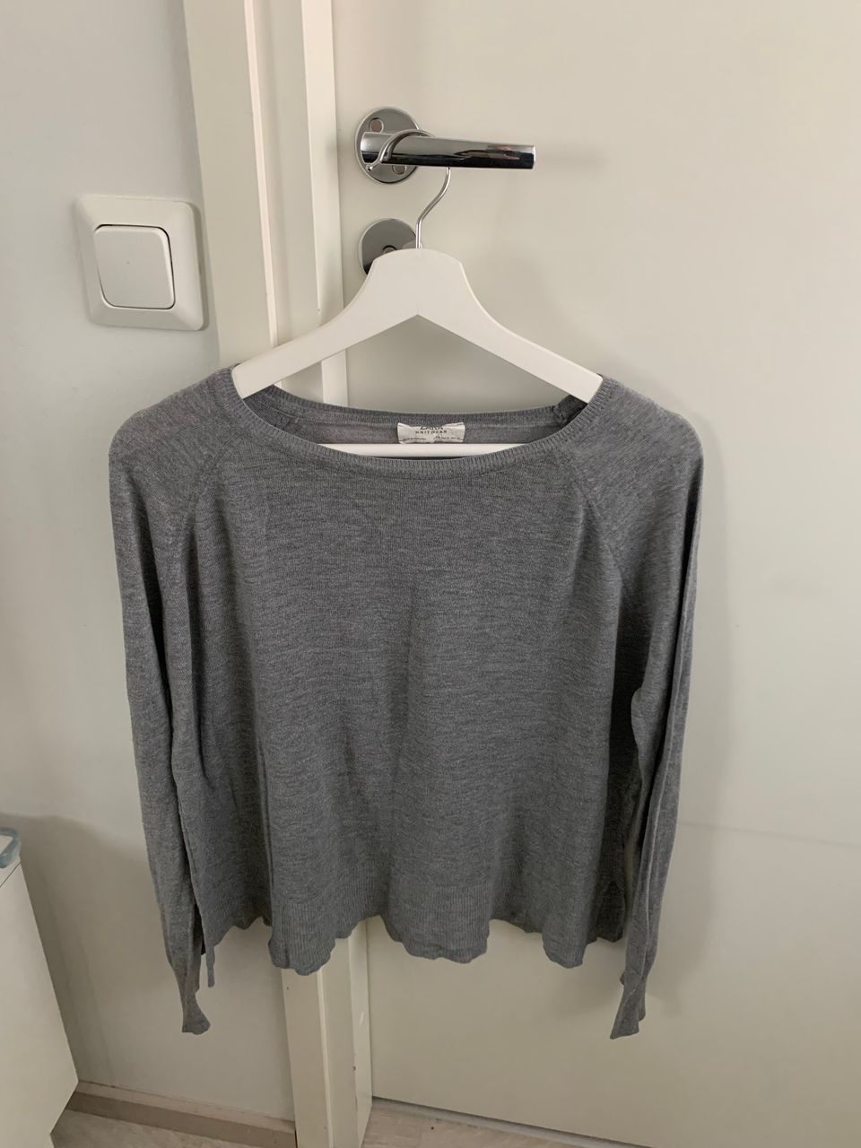 Zara, H&M harmaa, vaalea, sininen, keltainen neule / paita, koko M,34