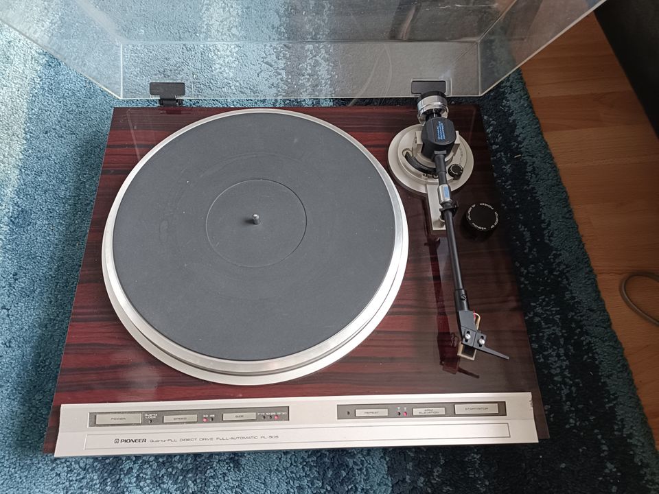 pioneer pl-505 + käyttämätön neula