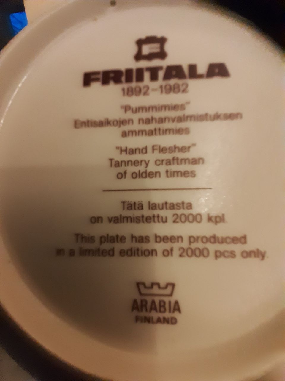 Friitalan lautanen