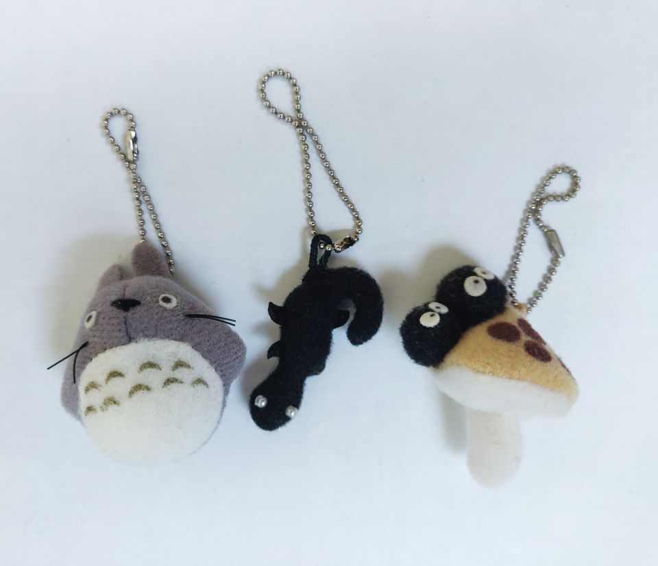 Totoro ghibli avaimenperä setti