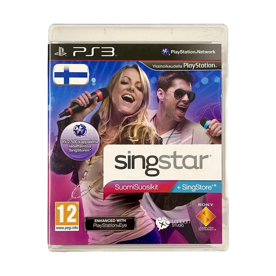 Singstar Suomisuosikit - PS3 (+muita Singstareja)