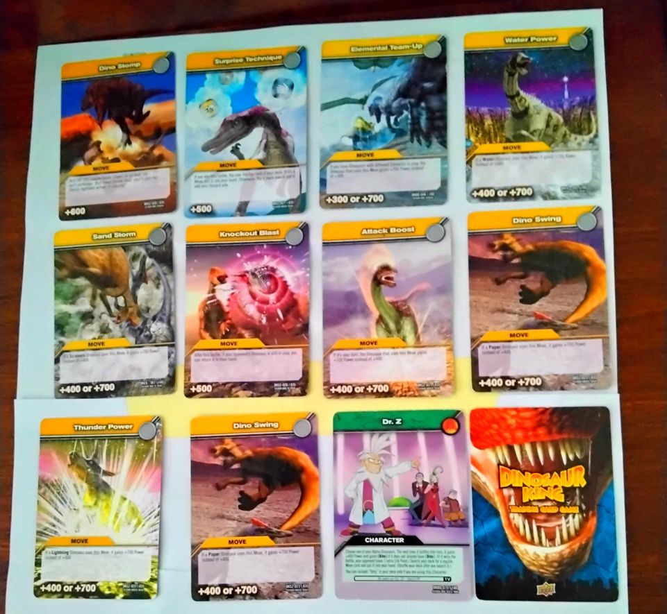Dinosaur King Trading card game