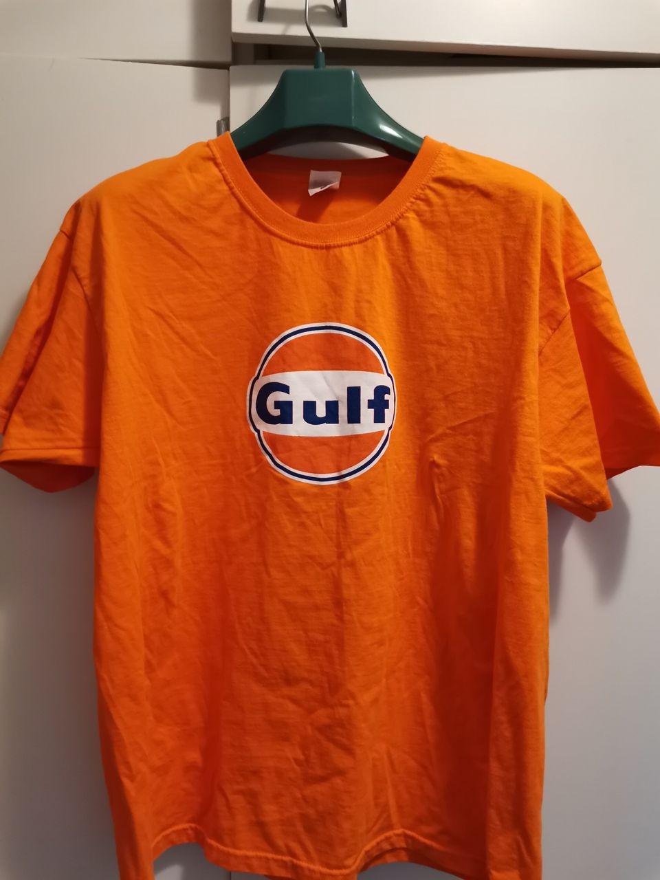 Gulf logo t-paita xl
