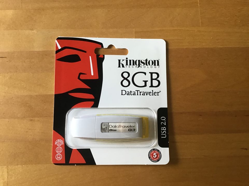 Kingston 8GB DataTraveler USB 2.0 muistitikku