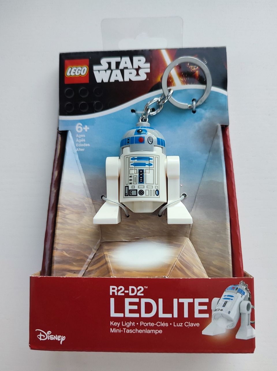 Avaimenperä valolla Lego Star Wars UUSI