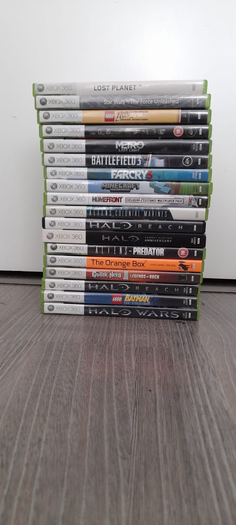 Xbox 360 pelejä läjä