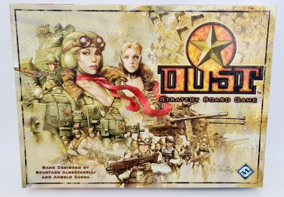 Dust Strategy Board Game lautapeli FFG 2007