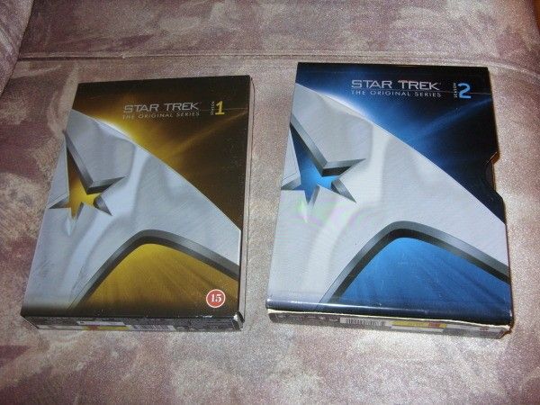 Star Trek : Original Series - 1 & 2 DVD-BOXIT (16 DVD )