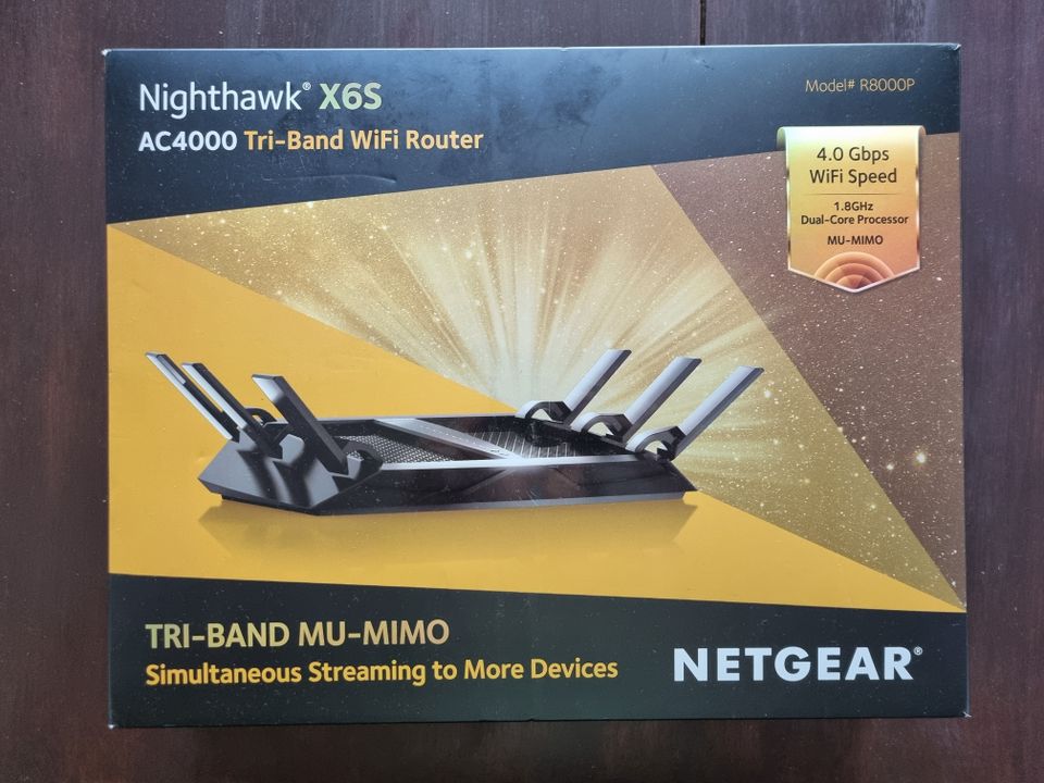 NETGEAR Nighthawk X6S Tri-Band -reititin