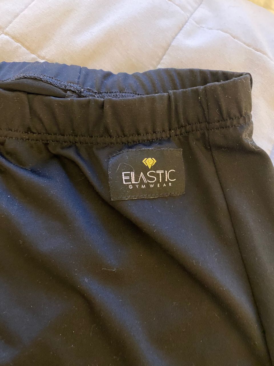 Elastic gymwear housut