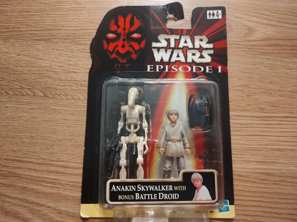 Star wars Anakin Skywalker with battle droid