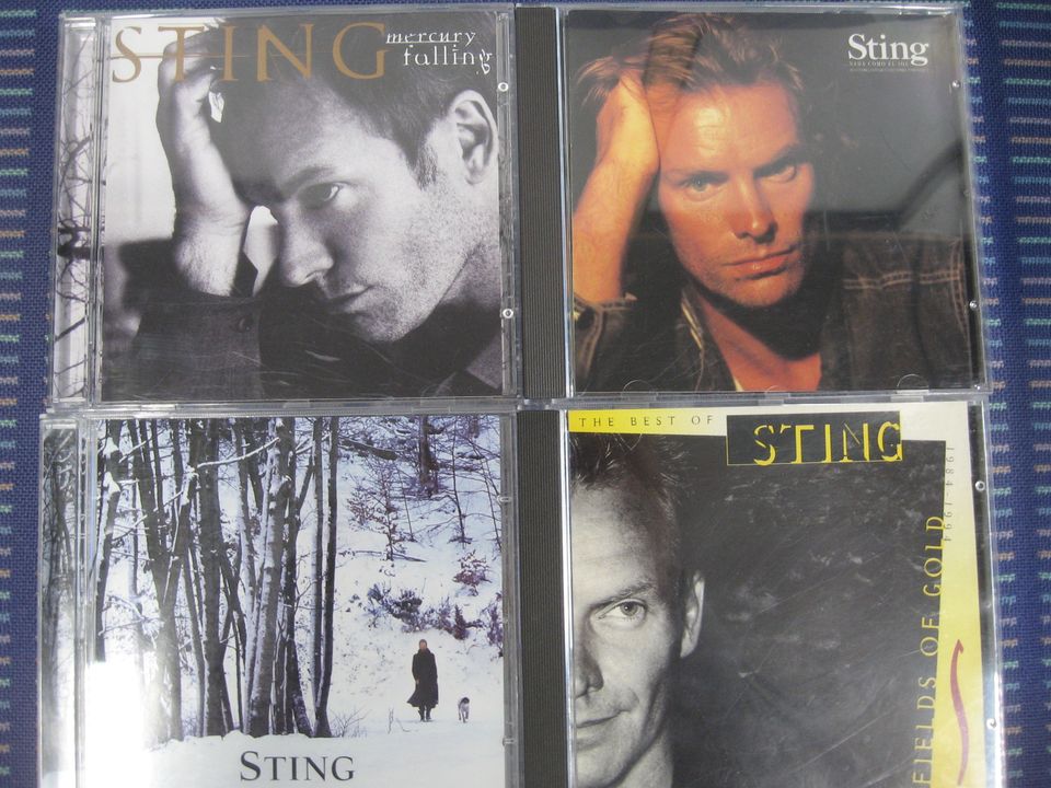 Sting, The Police, Mike Oldfield, Mark Knopfler, Robert Palmer