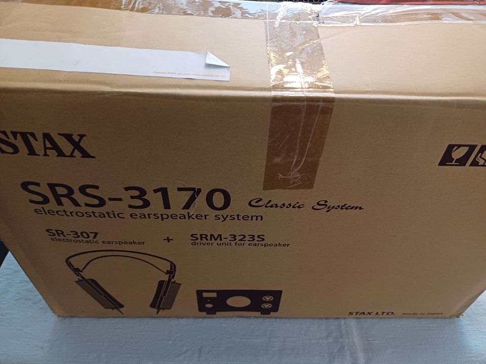 STAX SRS-3170 SYSTEM - Kuulokejärjestelmä