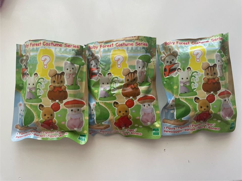 Sylvanian Families- Baby forest costume series (3kpl)