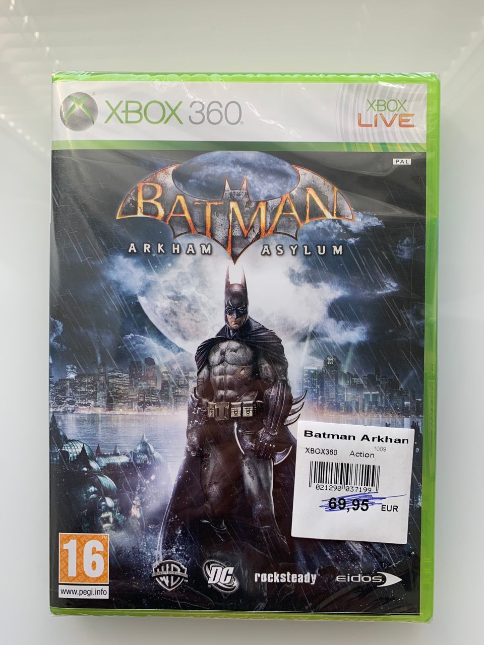 XBOX360 : Batman - Arkham Asylum (uusi, muoveissa)