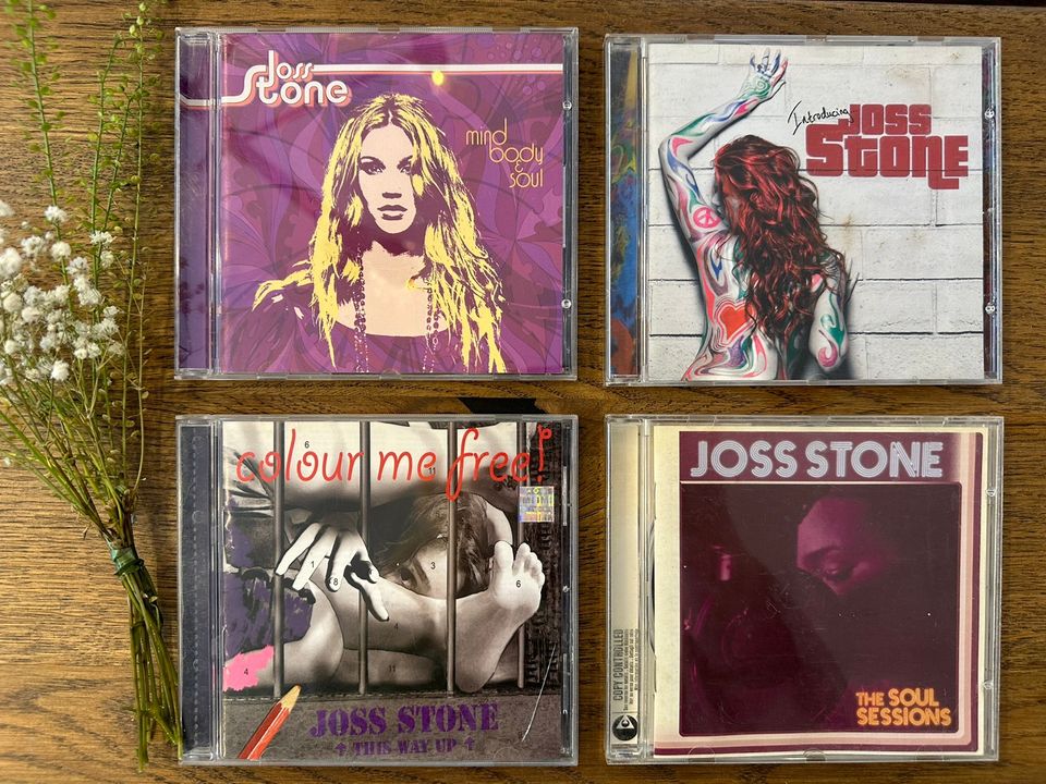 4kpl Joss Stone cd-levyjä
