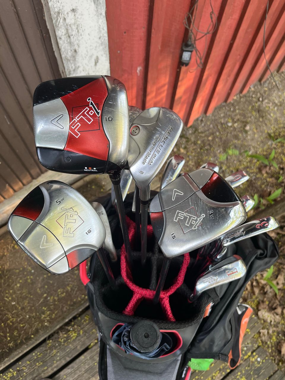 Ben hogan Apex Edge rautasetti ja callaway ft-i väylä/driverit