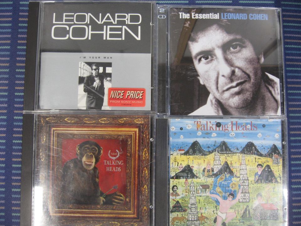 Leonard Cohen, Talking Heads, Isaac Hayes, Chris Isaak, Train, Gun
