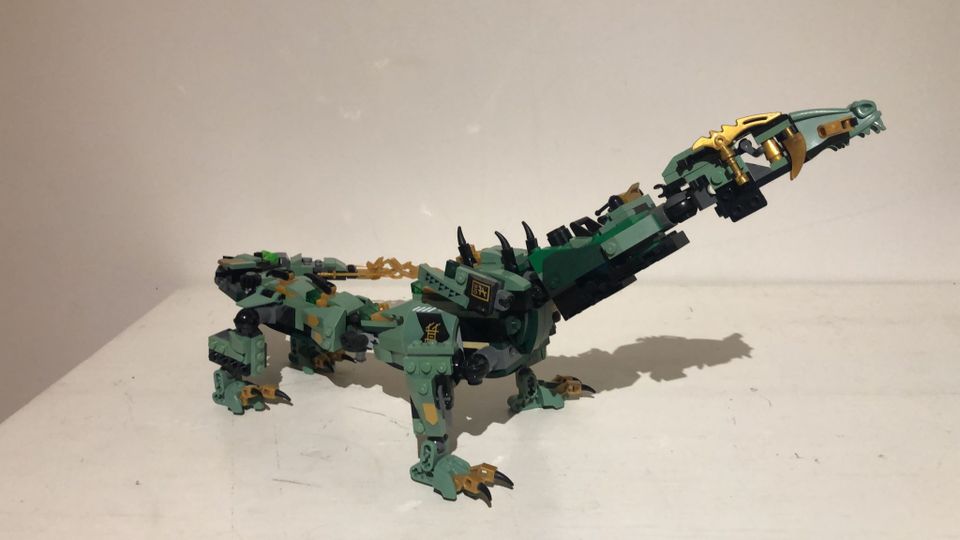 Lego green ninja mech dragon 70612