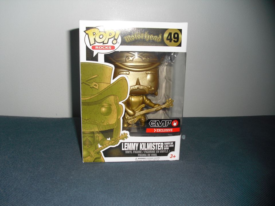 POP! ROCKS / 49 - LEMMY KILMISTER / GOLD (figuuri)