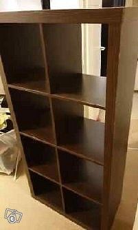 KALLAX expedit Ikea Hylly, tv-taso ruskea 77x147