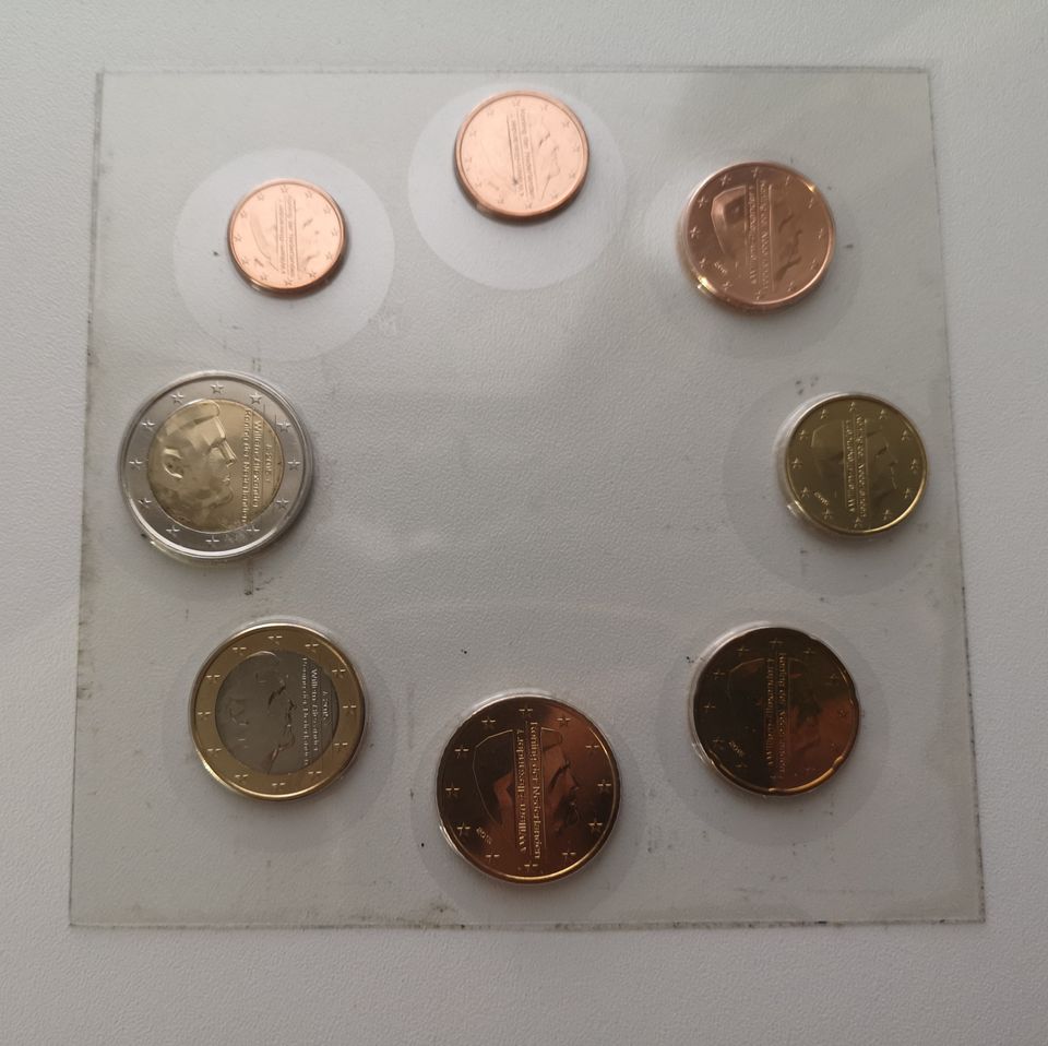 Alankomaat 2015 1 c - 2 € Irtokolikot UNC