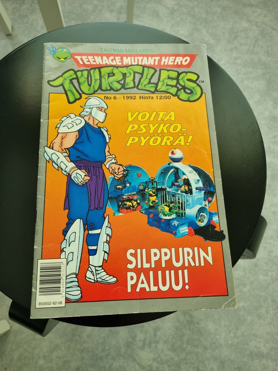 Turtles sarjakuvalehti 6/1992
