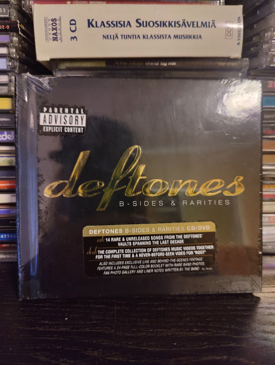 Deftones B-sides & rarities CD+DVD sealed, Mint