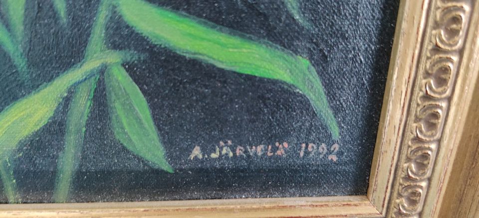 A. Järvelä - Signeerattu Öljyvärimaalaus (1992)