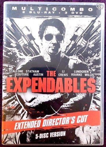 The Expendables Multicombo 2 Blu-Ray 3 DVD Boksi